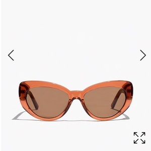 Madewell Adair Cat Eye Sunnies with Case